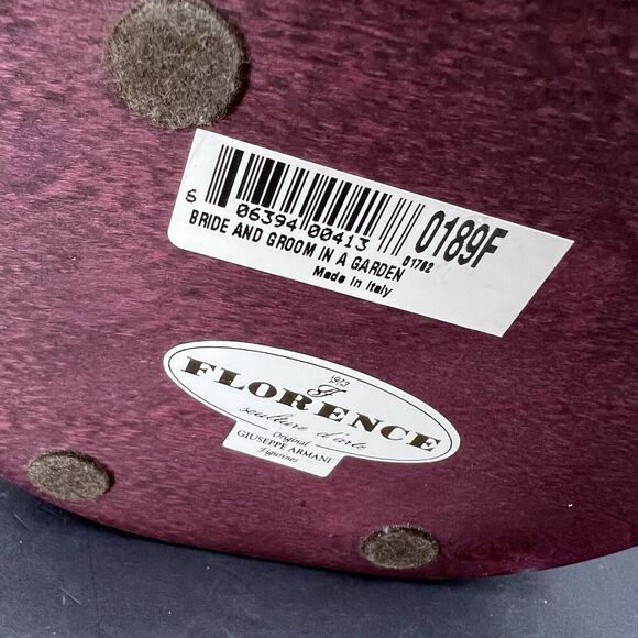 Giuseppe Armani Florence #0189F Bride And Groom Garden Wedding - Picture 10 of 10